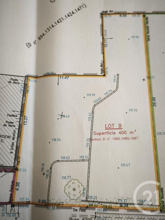 terrain à vendre - 400.0 m2 - FUBLAINES - 77 - ILE-DE-FRANCE - Century 21 Icm Immobilier